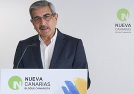 El presidente de NC-BC, Román Rodríguez.