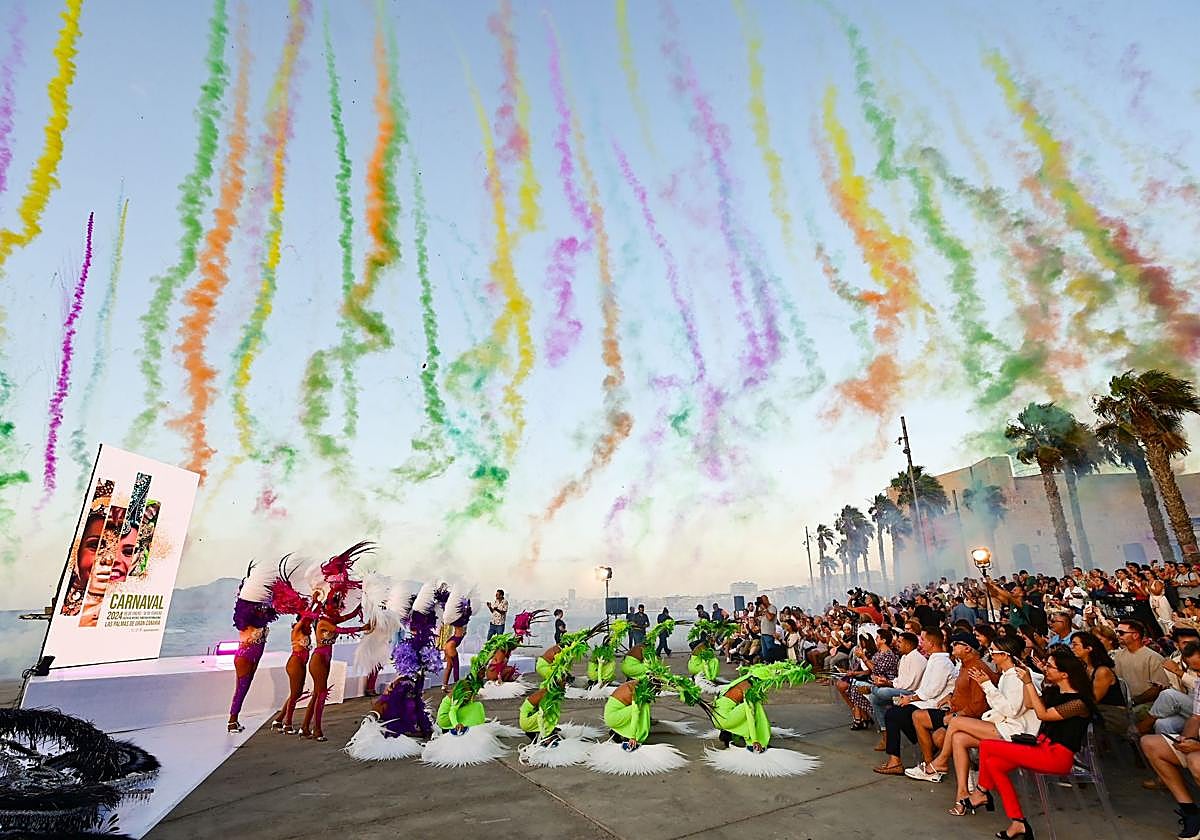Imagen de la presentación del carnaval de la pasada edición.