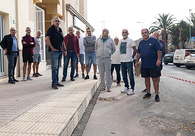 Protesta de los vecinos del pasado junio.