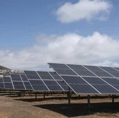 Planta fotovoltaica en Agüimes.