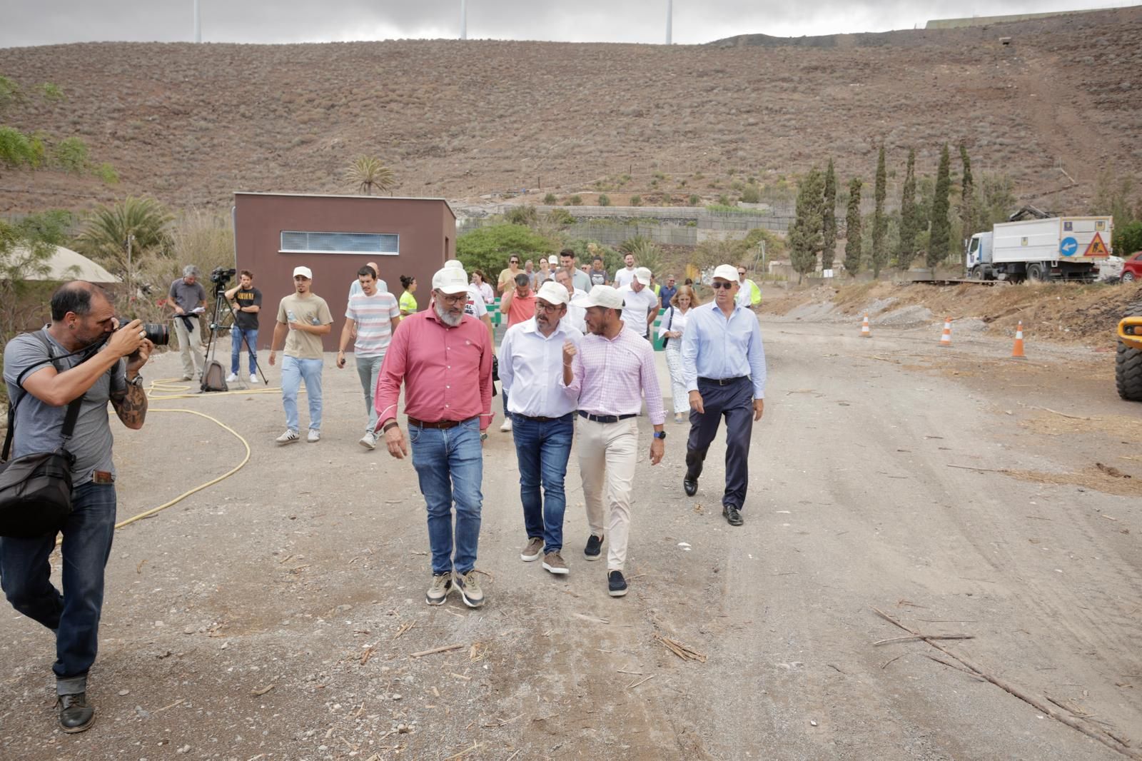 El nuevo sistema de compostaje de Ayagaures, en imágenes