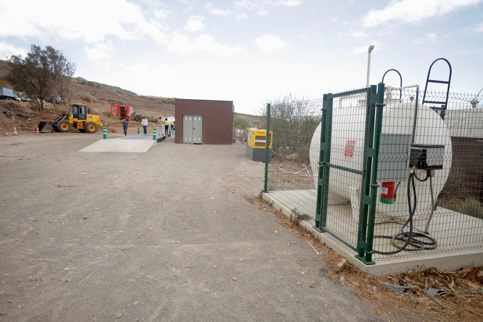 El nuevo sistema de compostaje de Ayagaures, en imágenes