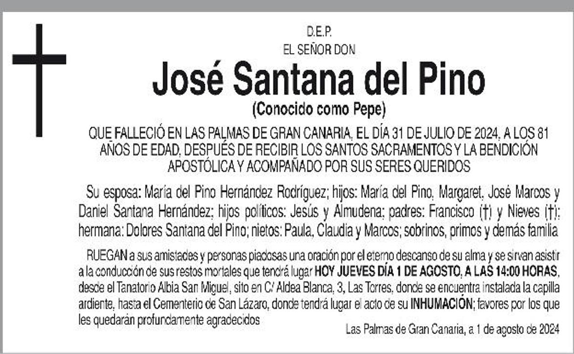 José Santana del Pino