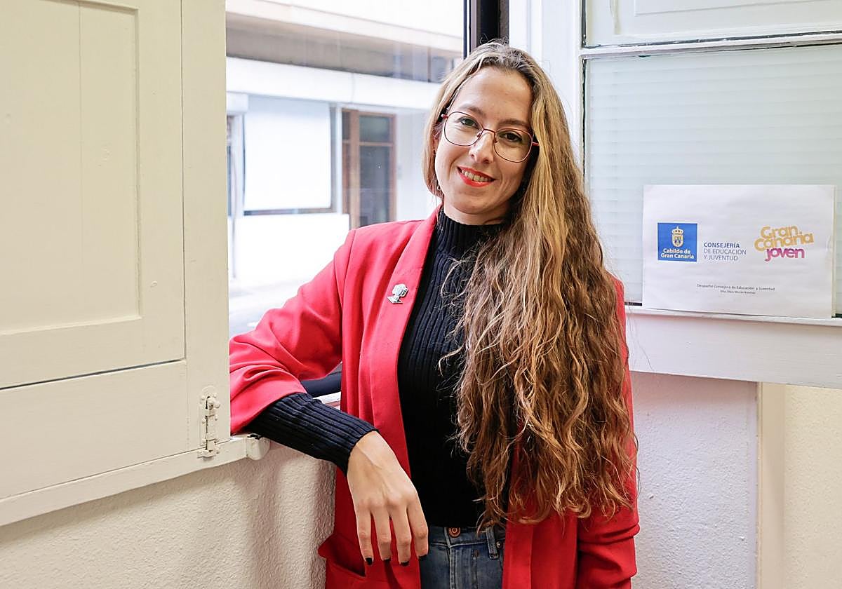 Olaia Morán es la consejera de Educación y Juventud del Cabildo de Gran Canaria.