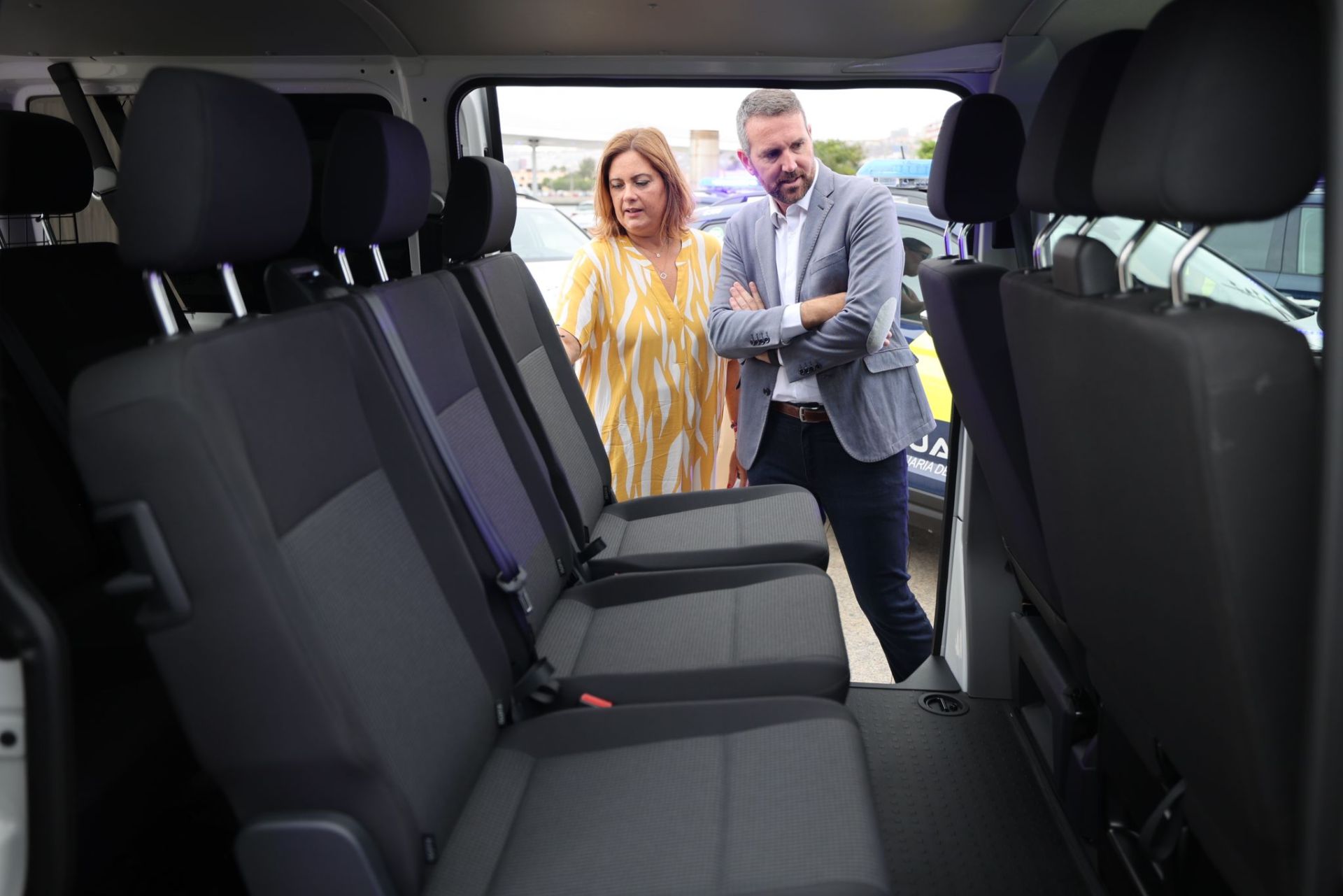 Los nuevos vehículos de la autoridad portuaria, en imágenes