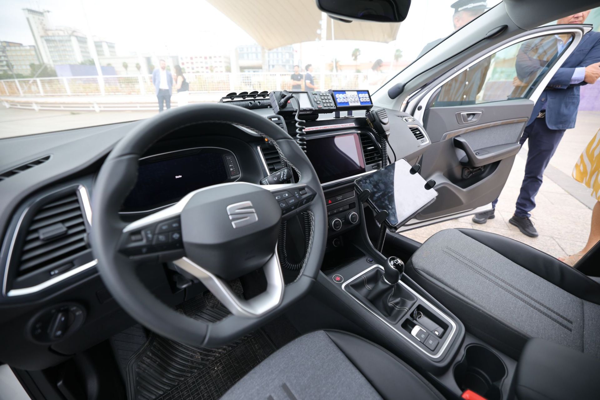 Los nuevos vehículos de la autoridad portuaria, en imágenes