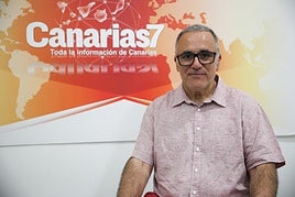 El catedrático Víctor Lorenzo Alonso acudió a la redacción de CANARIAS7.