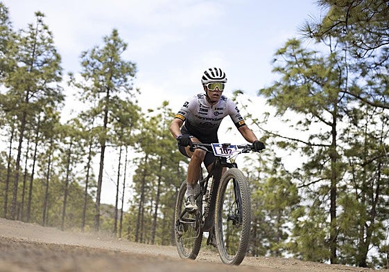 La ciclista Tessa Kortekaas, durante la pasada edición.