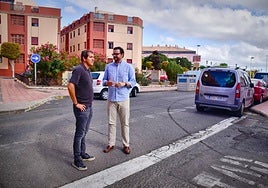 En la imagen, Iván Sánchez y Sergio Ramos.