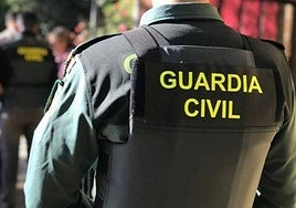 Imagen de archivo de un agente de la Guardia Civil.