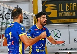 Martín Ramos y Nico Bruno, en una acción de la final celebrada este domingo.