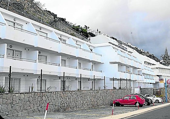 Fachada del centro de menores de Arguineguín.