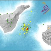 El Involcan no descarta el origen volcánico de la última serie sísmica entre Gran Canaria y Tenerife