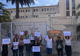 Docentes del CIFP Feria del Atlántico.