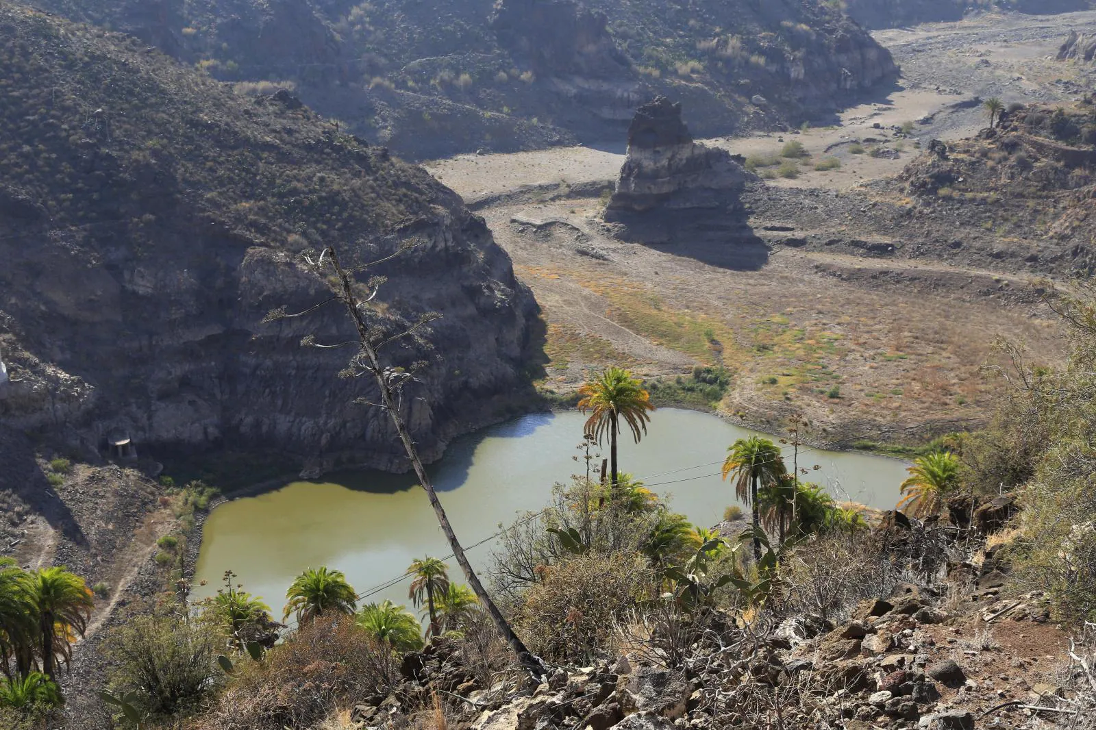 La Sorrueda, bajo mínimos