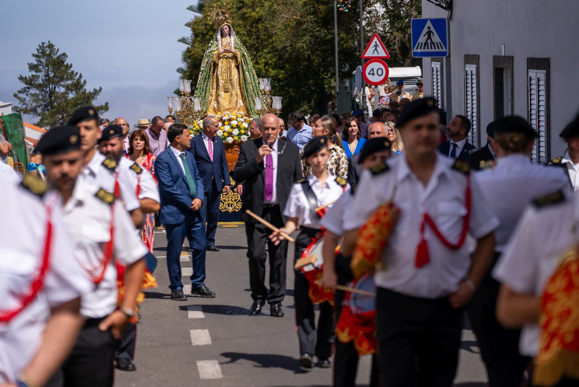 El día grande de Valleseco, en imágenes