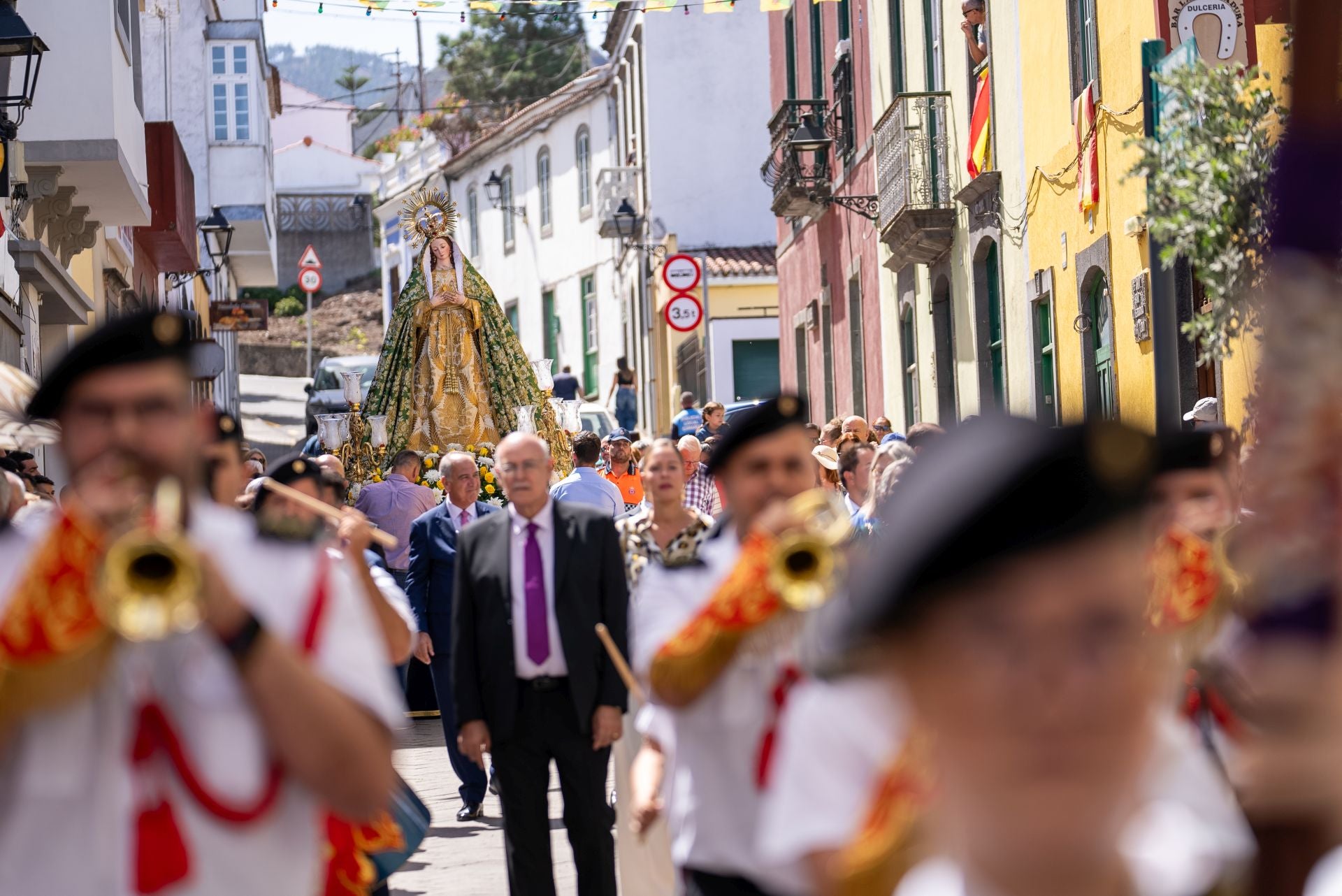 El día grande de Valleseco, en imágenes