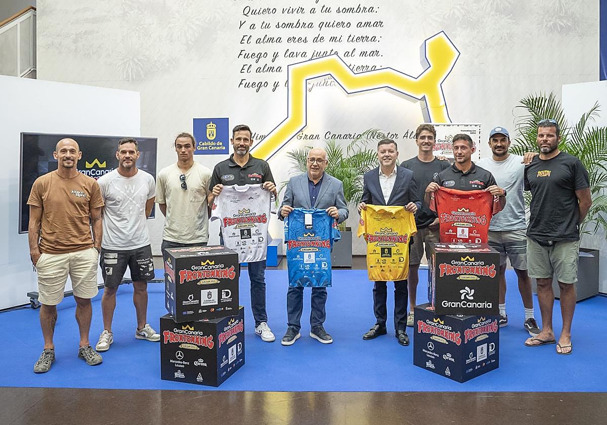 El Gran Canaria Frontón King 2024 se presentó este miércoles.