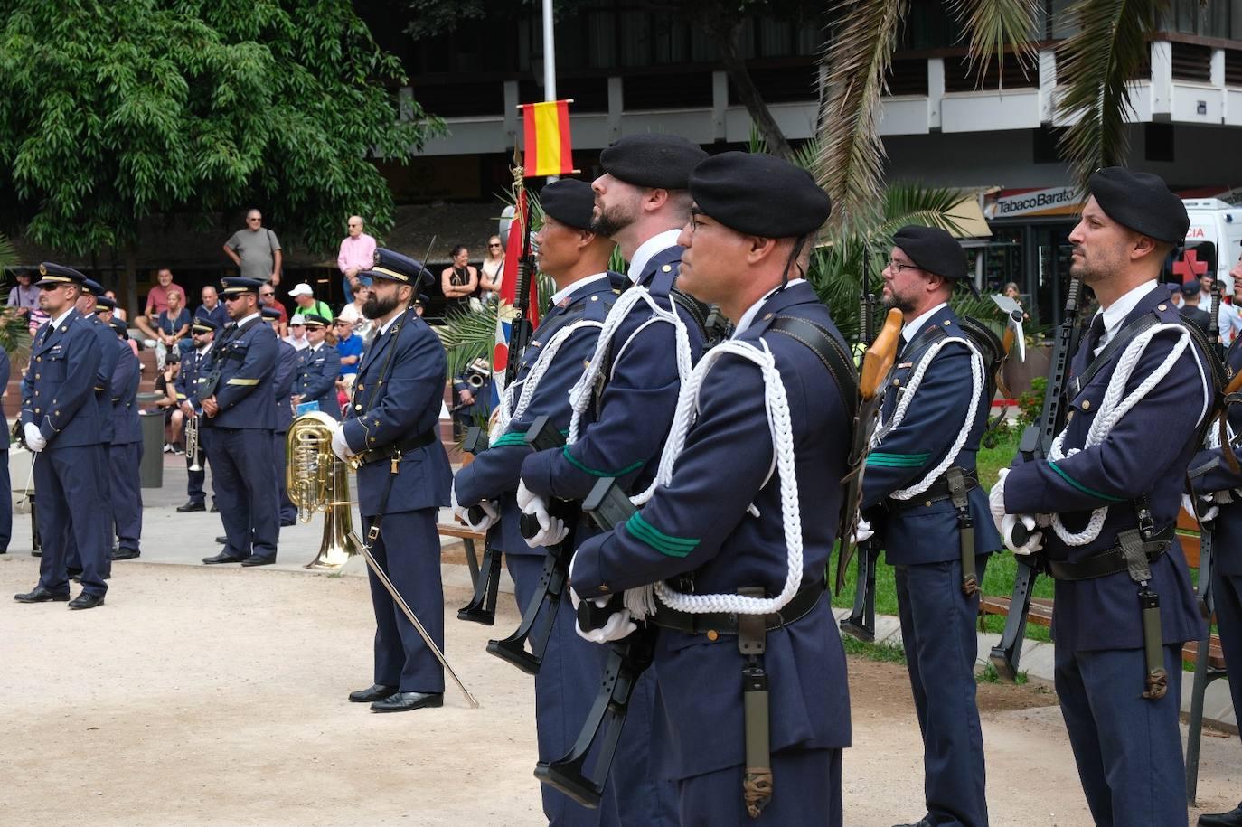 Orgullo, patria y nación en el izado de la bandera de Las Palmas de Gran Canaria