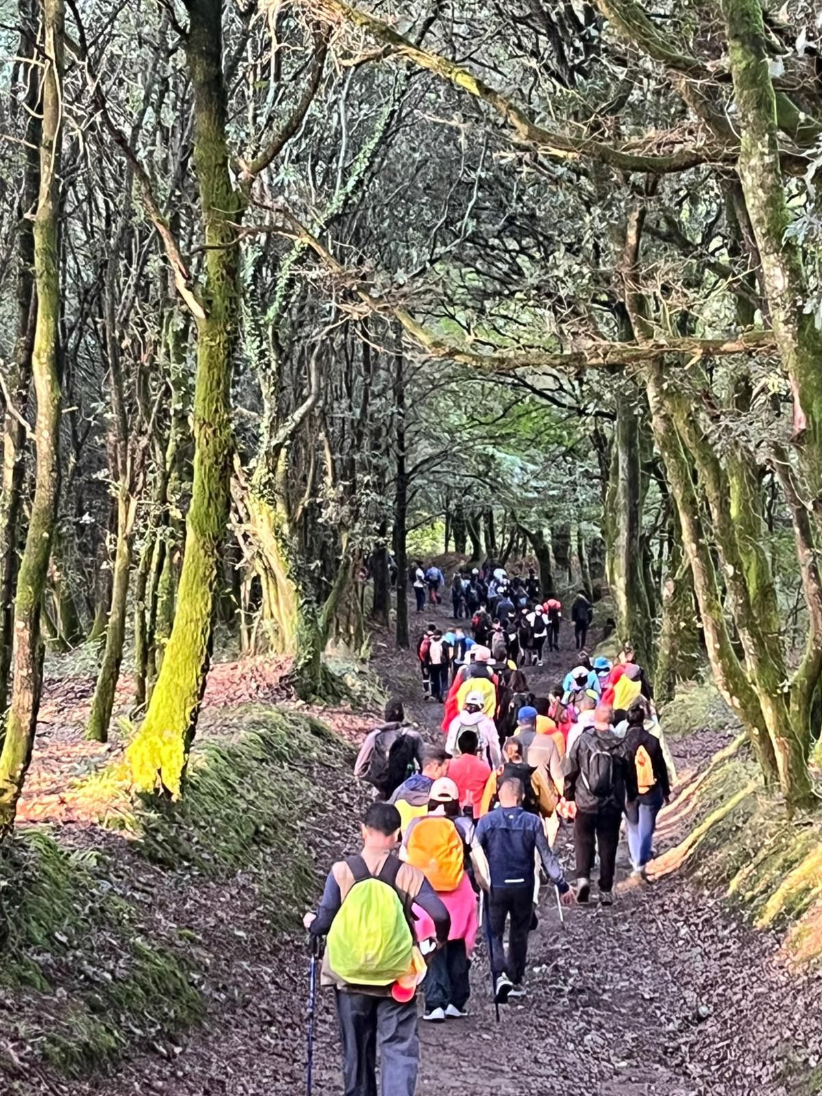 La penúltima etapa del Camino de los Valores, en imágenes