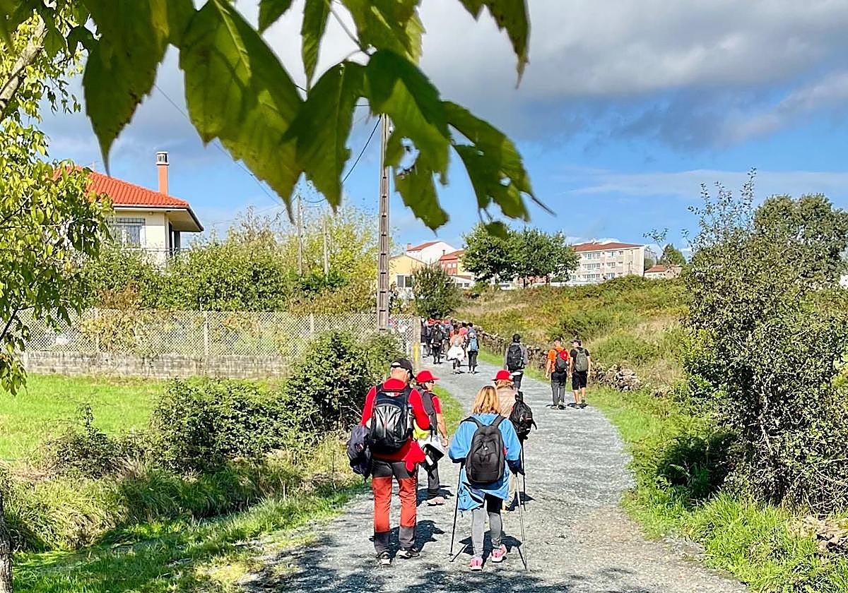 La penúltima etapa del Camino de los Valores, en imágenes