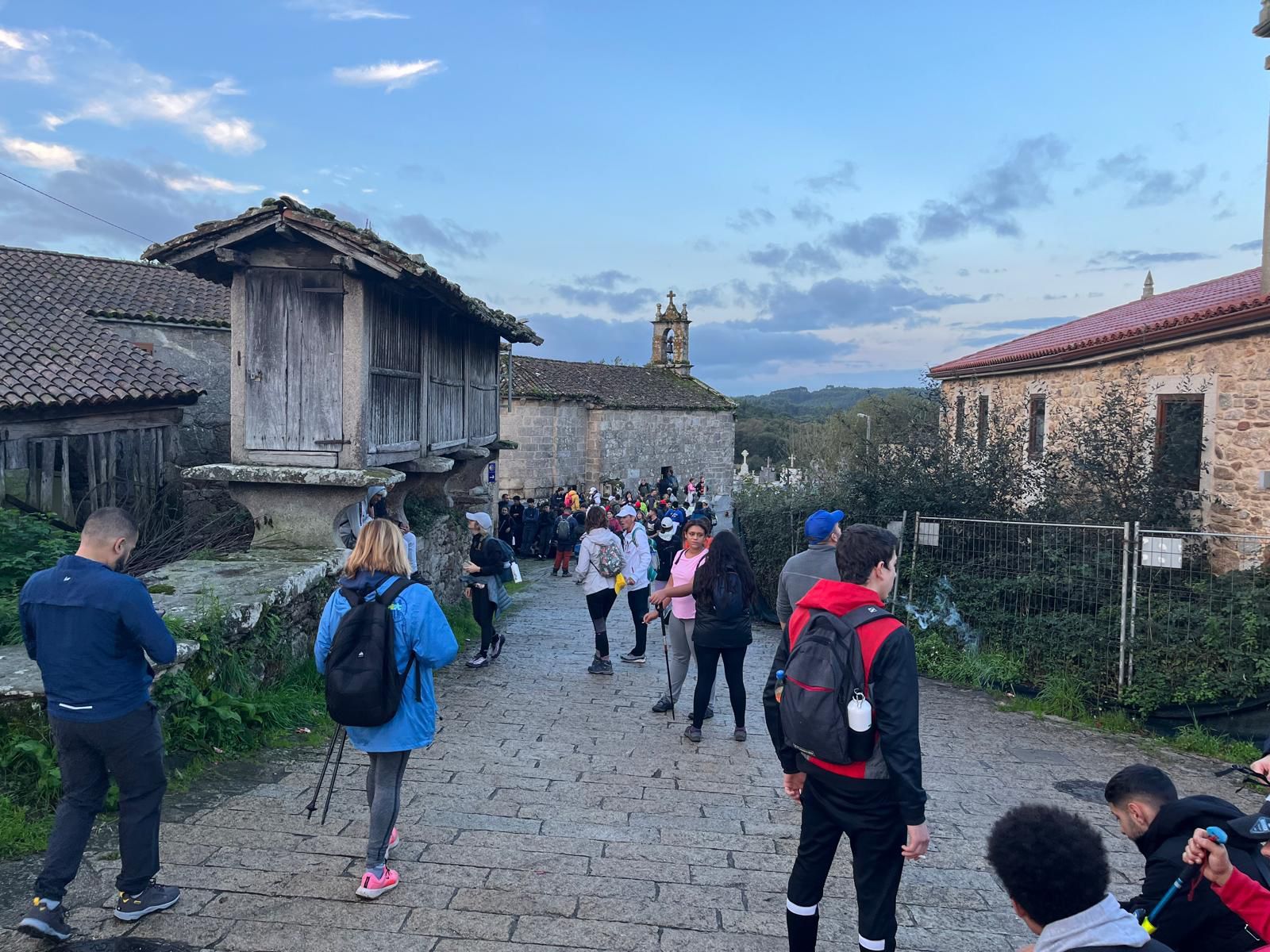 La penúltima etapa del Camino de los Valores, en imágenes