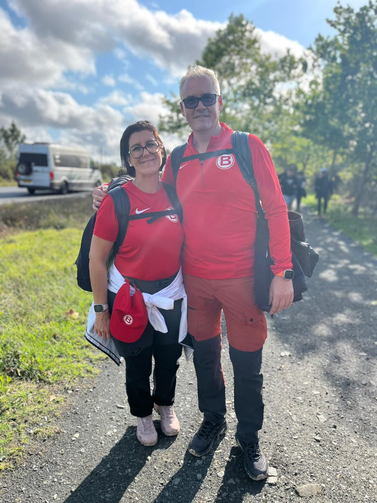 La penúltima etapa del Camino de los Valores, en imágenes