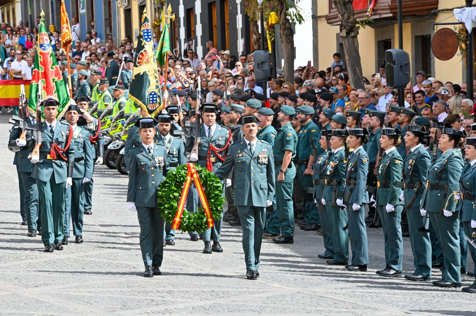 Día grande de la Benemérita en Teror