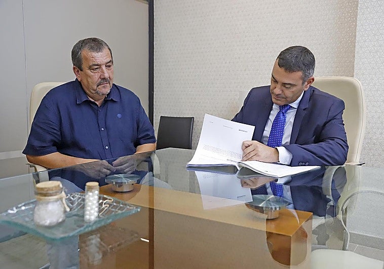 Firmantes del acuerdo.