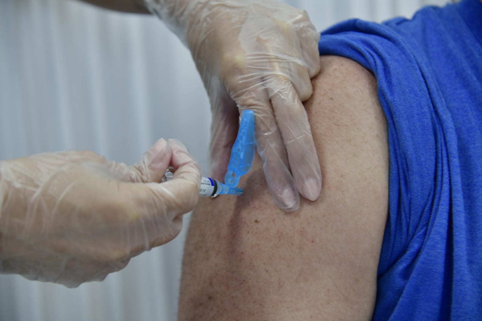 La campaña de vacunación de Gran Canaria, en imágenes