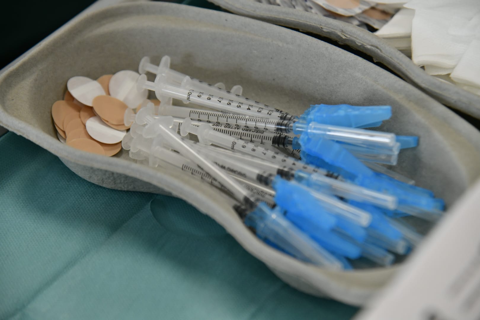 La campaña de vacunación de Gran Canaria, en imágenes