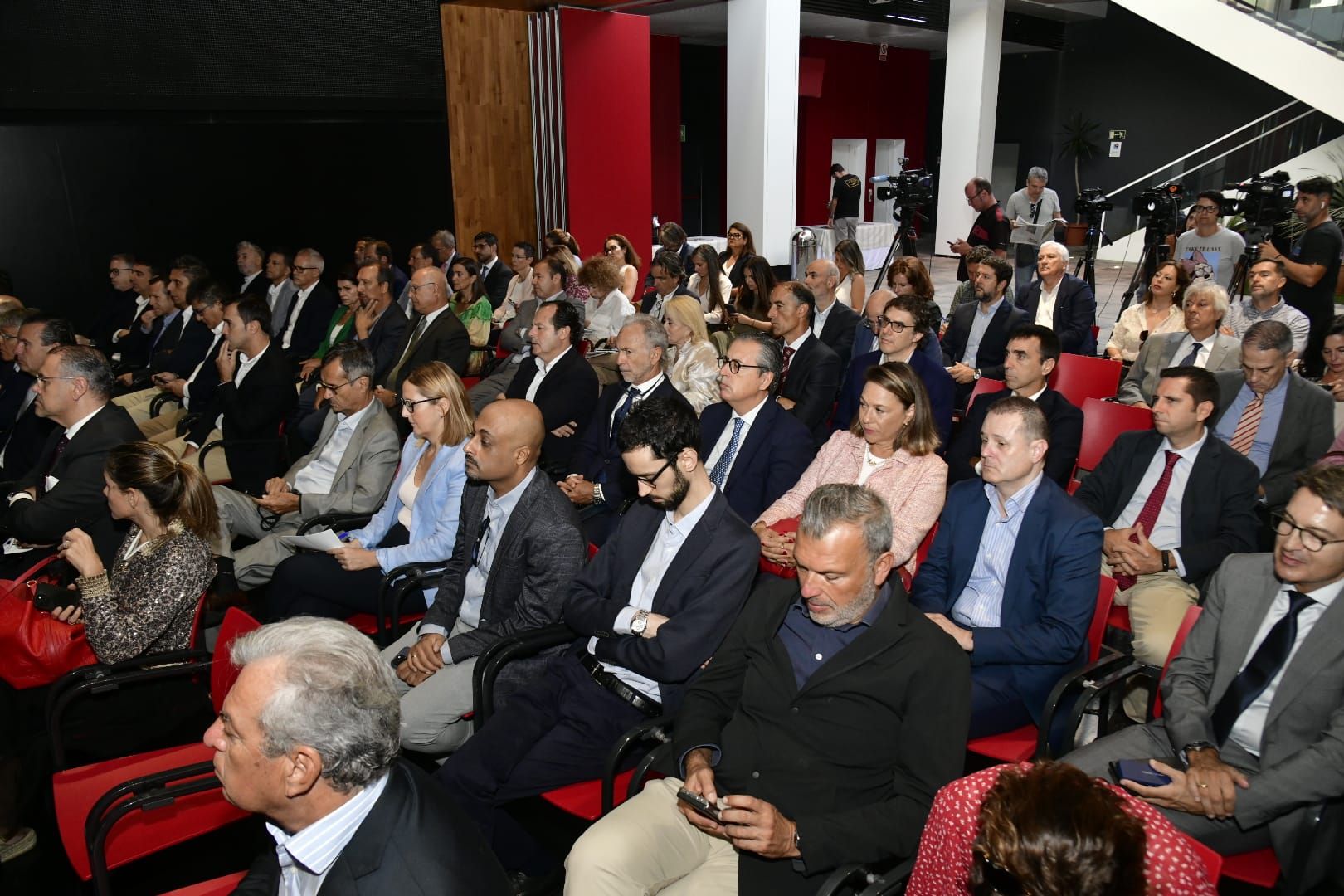 Las imágenes del encuentro con Fernando Clavijo en CANARIAS7