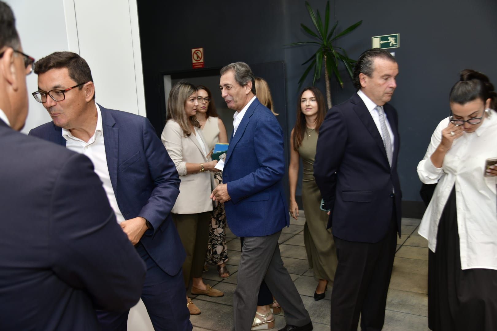 Las imágenes del encuentro con Fernando Clavijo en CANARIAS7