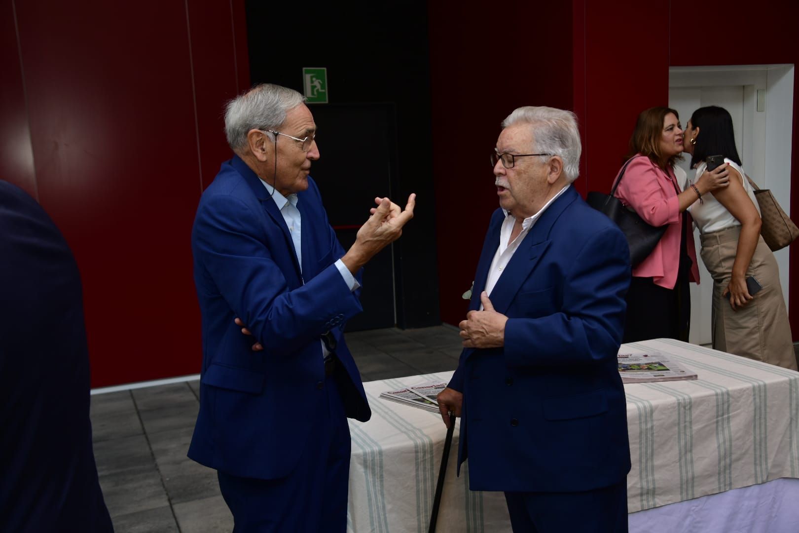 Las imágenes del encuentro con Fernando Clavijo en CANARIAS7