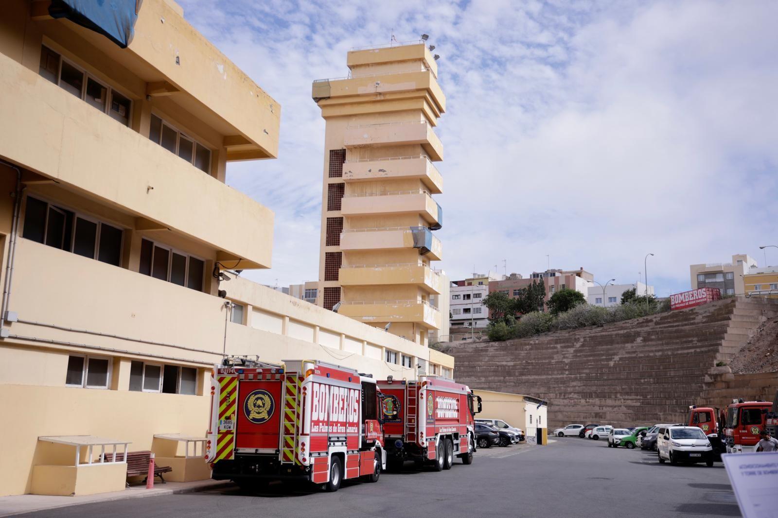 La presentación del proyecto de rehabilitación del parque de bomberos de Miller, en imágenes