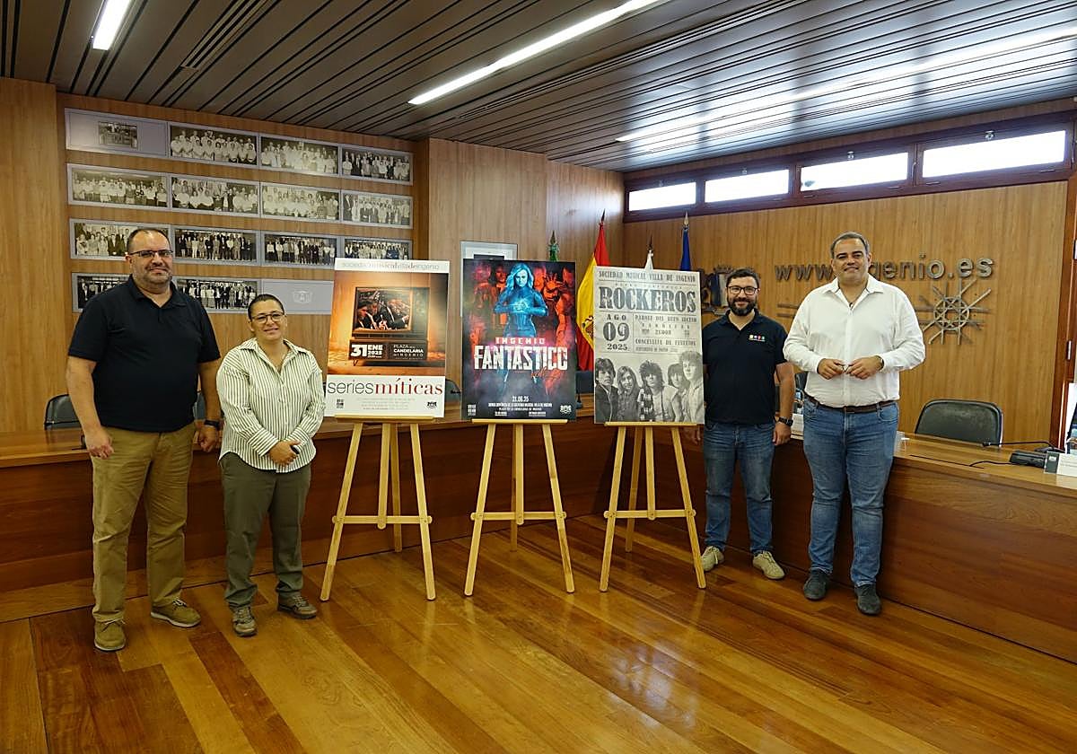 Presentación de la próxima temporada de la Sociedad Musical Villa de Ingenio.
