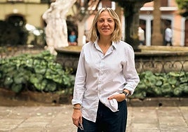 La actriz Pilar Castro, en Gáldar, durante el festival internacional de cine que hoy concluye. Pilar Castro, durante el taller que imparte en el festival.