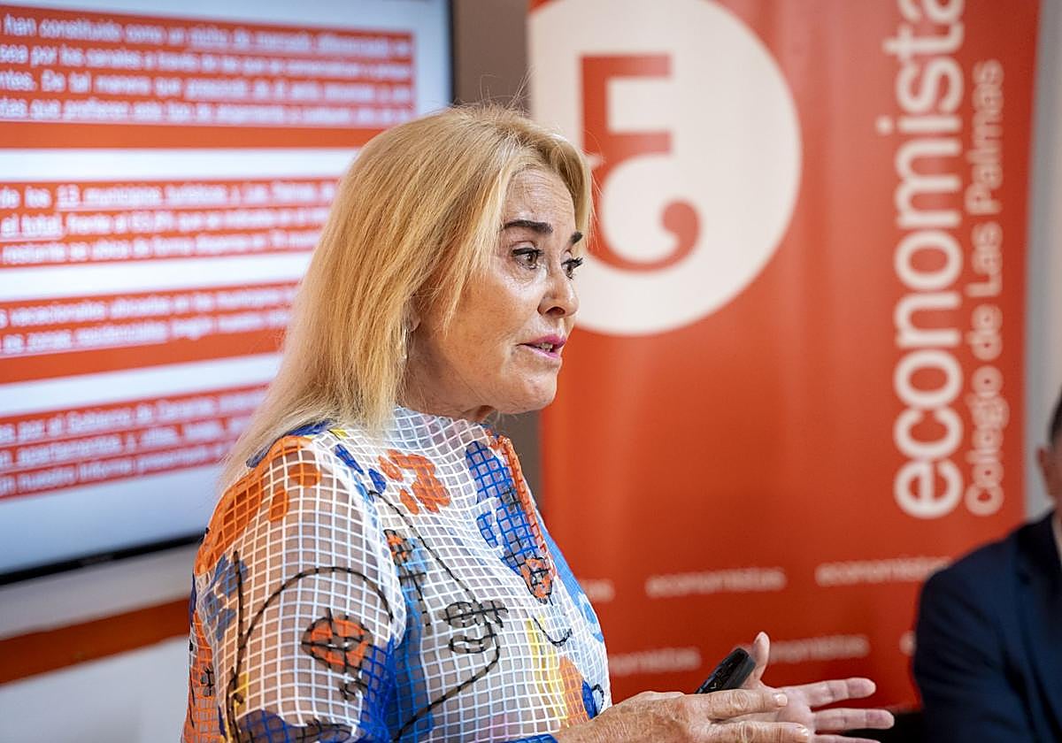 La doctora en Ciencias Económicas y Empresariales, Rosa Rodríguez.