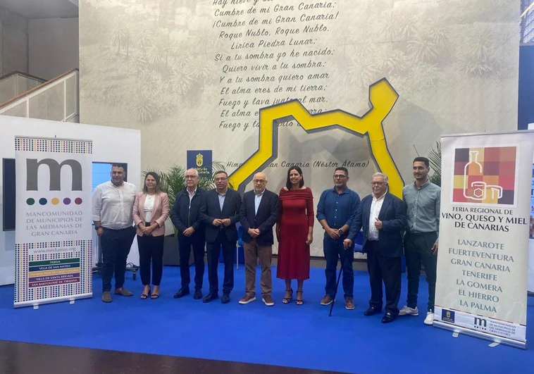 Presentación de la XIII Feria Regional del Vino, Queso y Miel de Canarias.