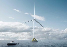 Sale a información pública la instalación de un prototipo de eólica marina flotante