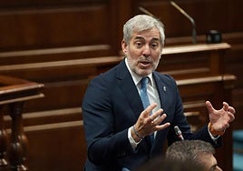 El presidente del Gobierno de Canarias, Fernando Clavijo.