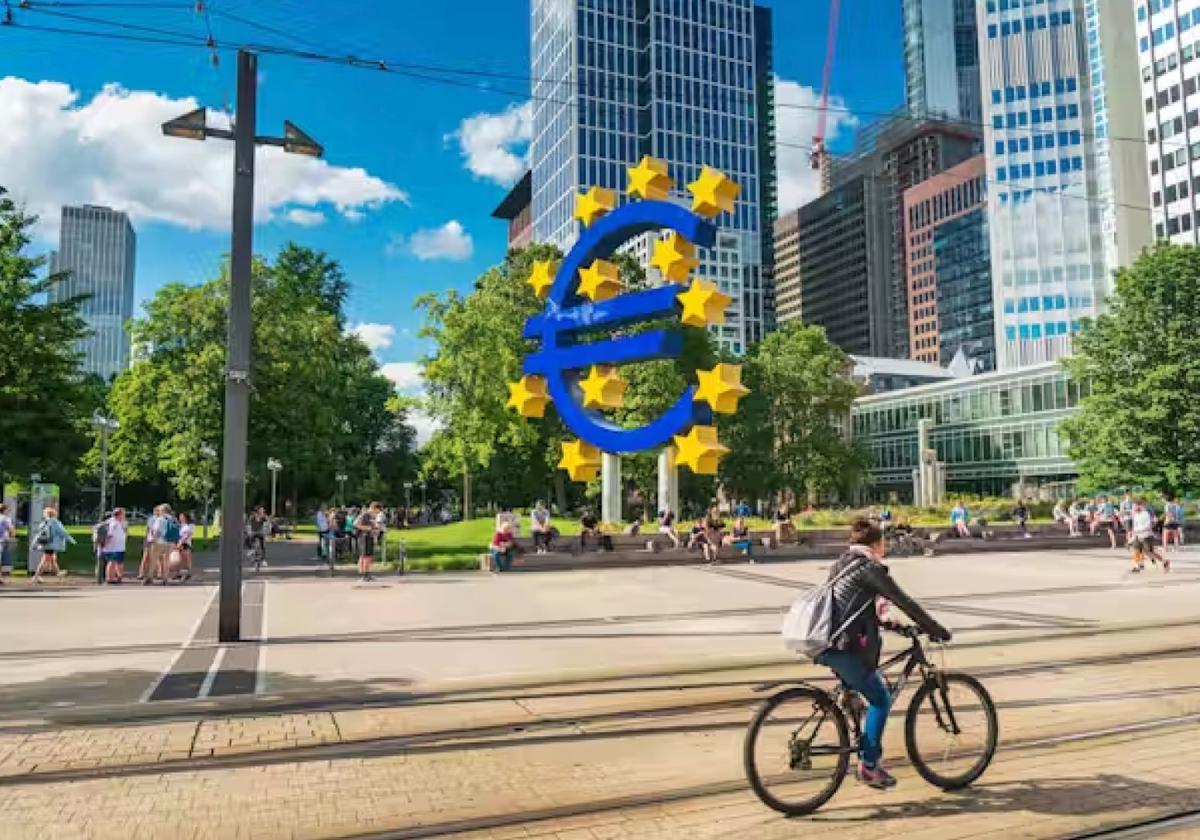 La sede del Banco Central Europeo Fráncfort del Meno, Alemania.