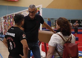 Consejero en el estreno de la actividad.