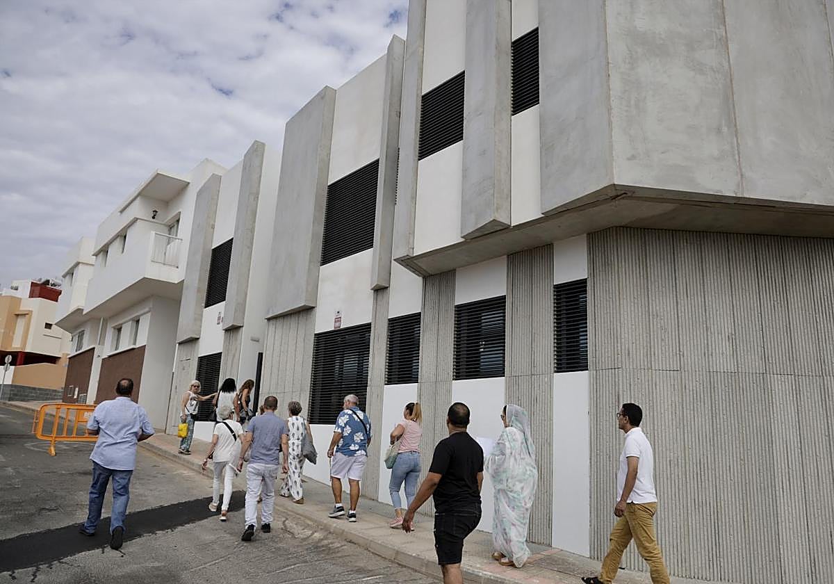 Edificio de viviendas sociales de Ingenio.