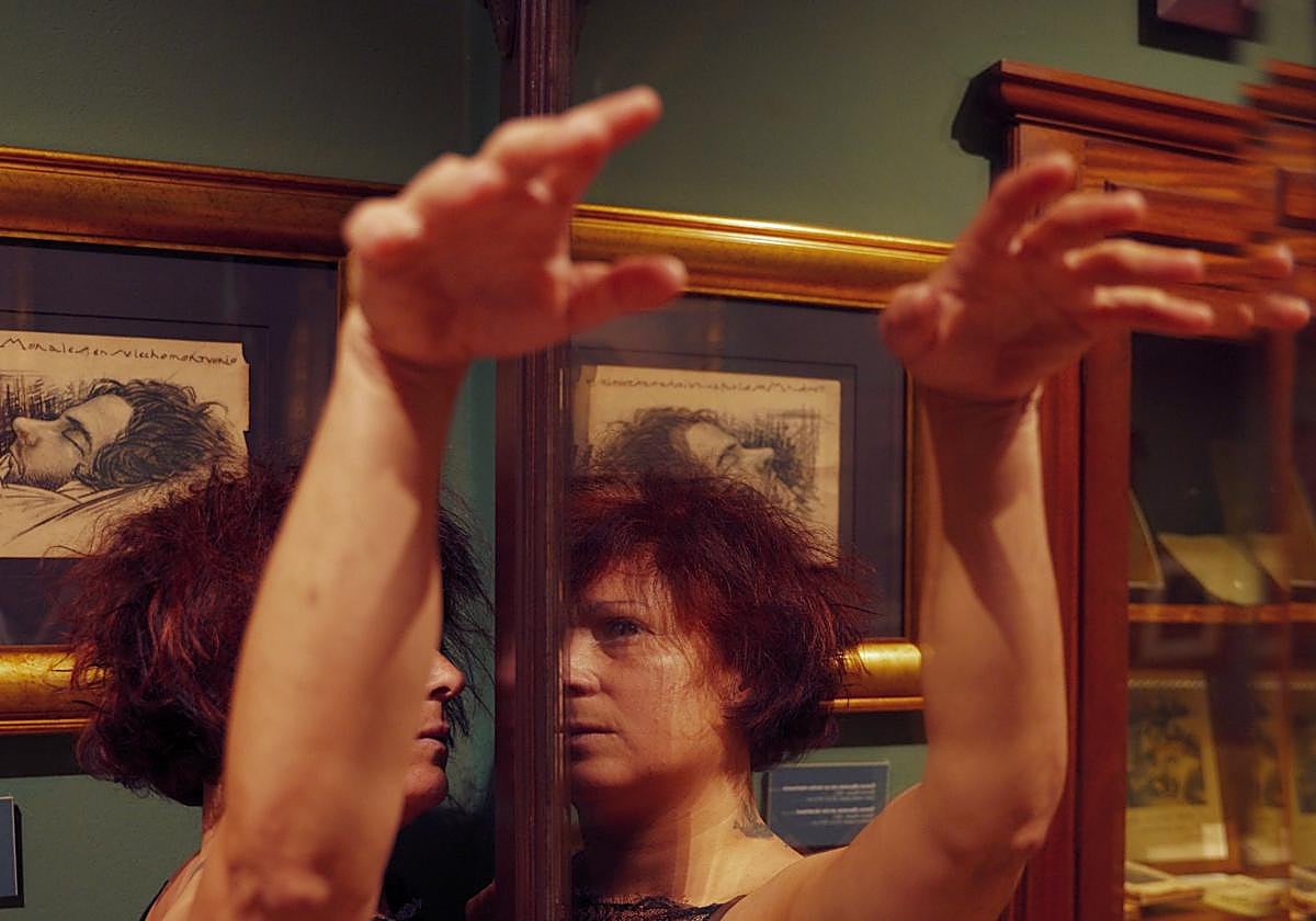 La bailarina Ángeles Padilla.