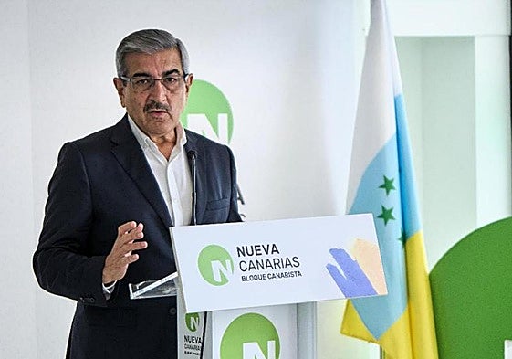 Imagen de archivo de Román Rodríguez, presidente de NC.
