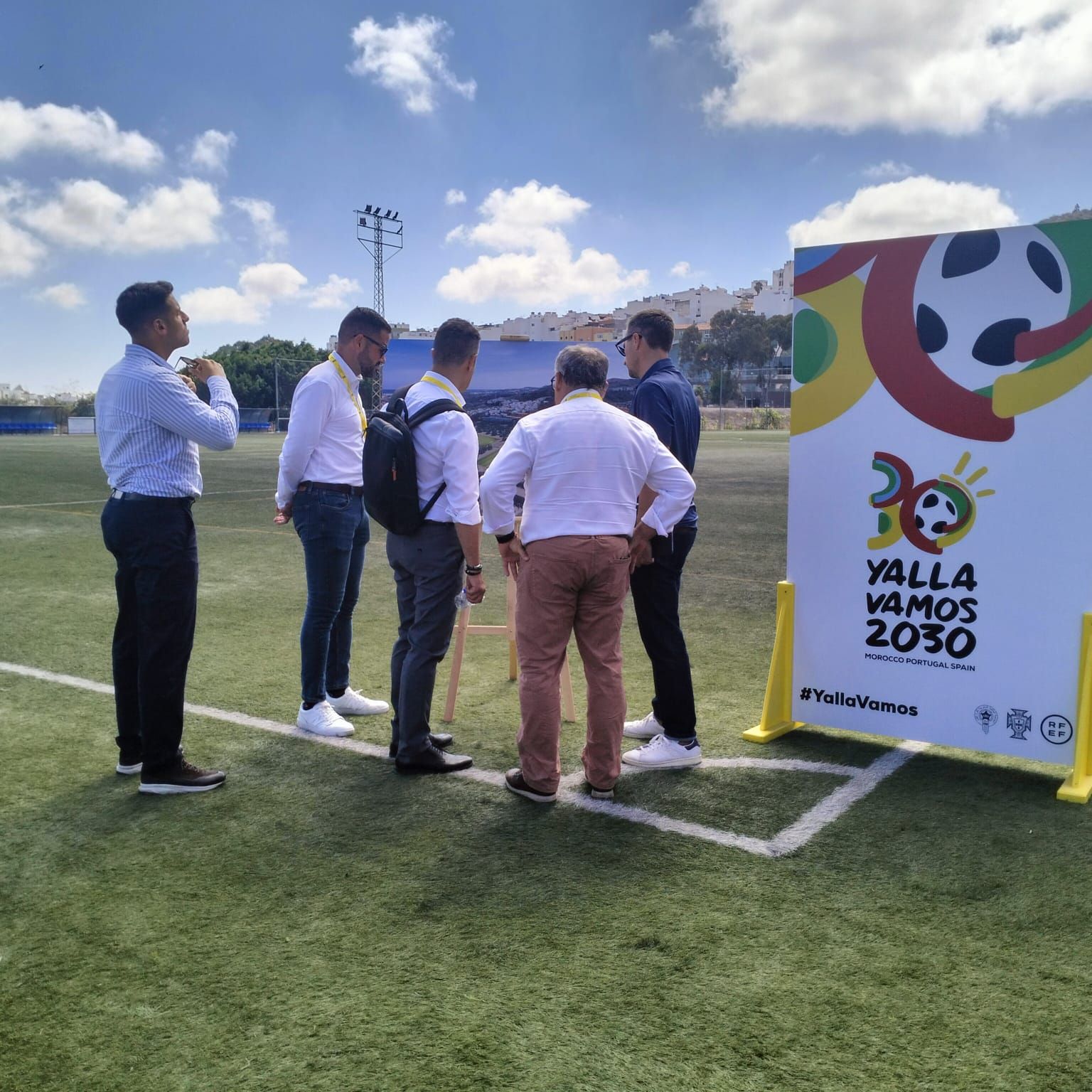 Imagen secundaria 1 - Gran Canaria recibe la bendición de la FIFA