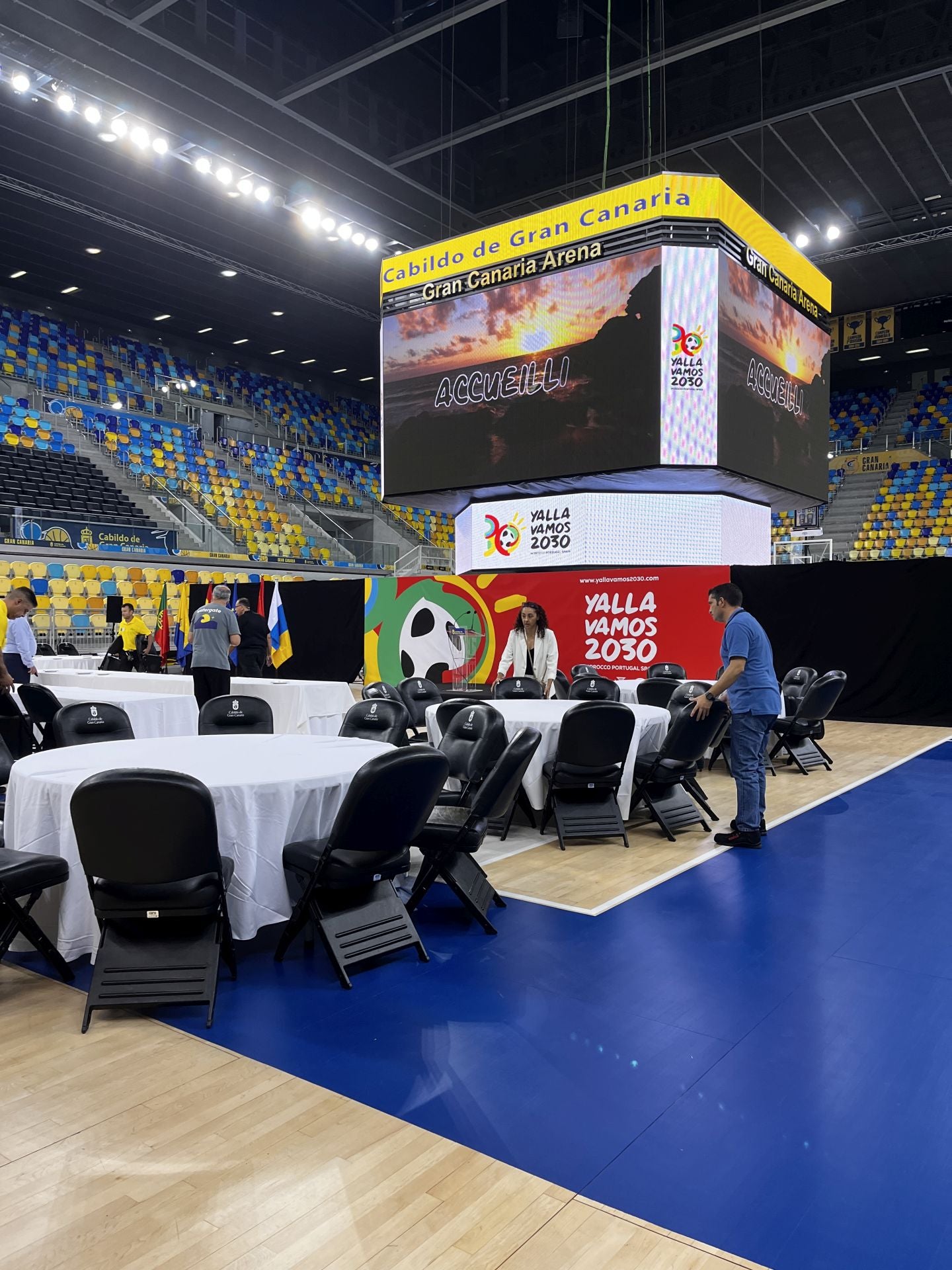 Imagen secundaria 2 - Gran Canaria recibe la bendición de la FIFA