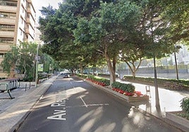 Imagen de la avenida Reyes Católicos.