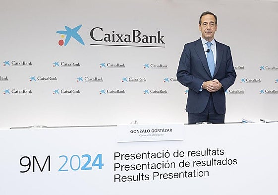 Gonzalo Gortázar, consejero delegado de CaixaBank.